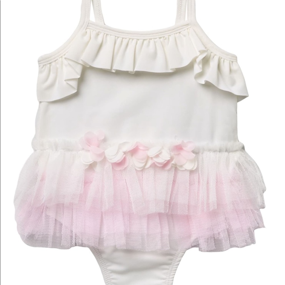 Beautiful tutu baby girl swimsuit